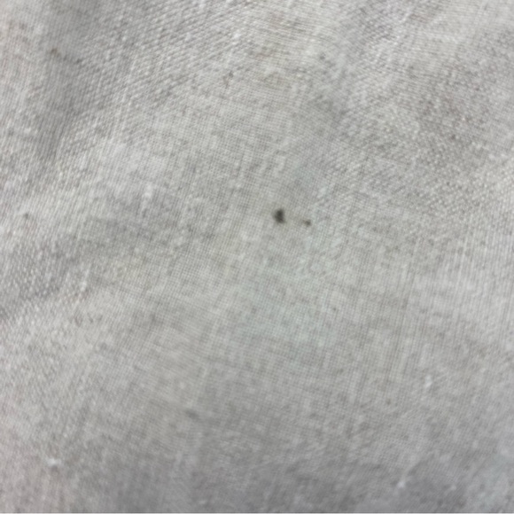 LIZ CLAIBORNE Capri Pants Women Size 1P Beige 100% Linen LIVVY Mid Rise - Picture 7 of 8